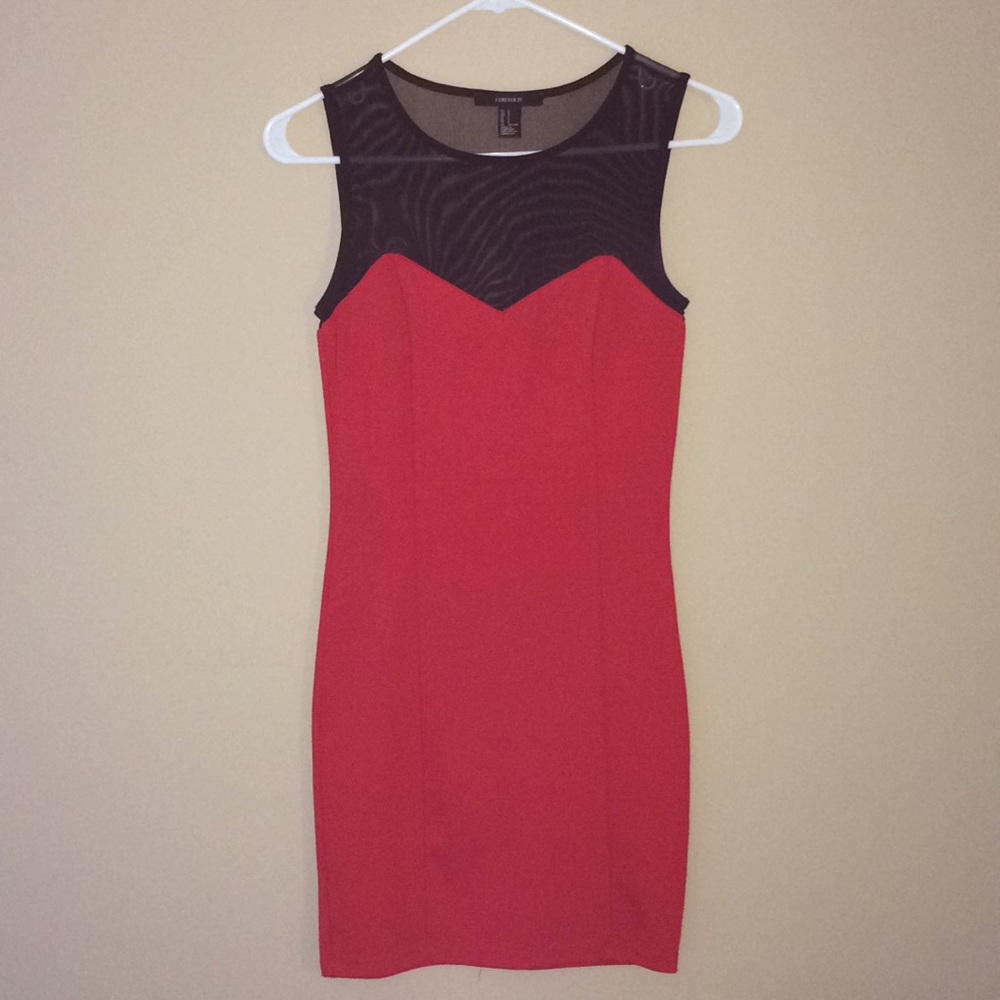 NWOT Mesh cutout dress